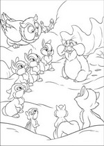 coloring page Bambi 2
